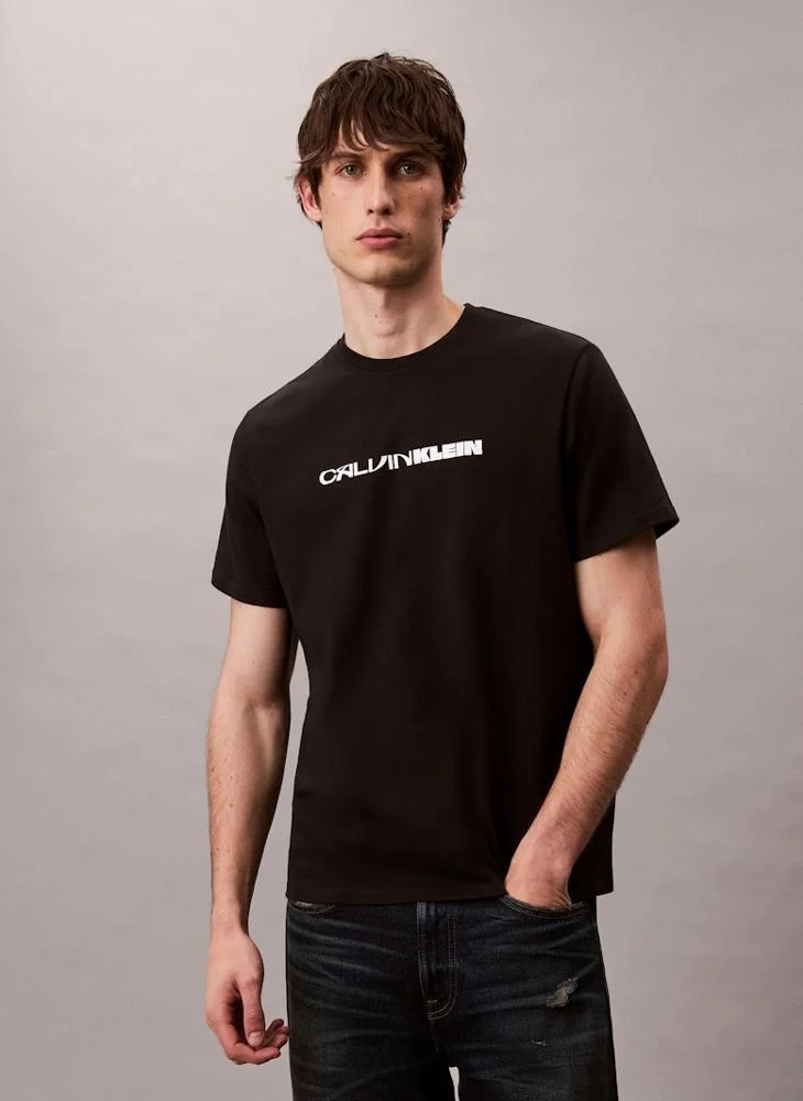 Calvin Klein Jeans Bold Logo Graphic Relaxed T-Shirt